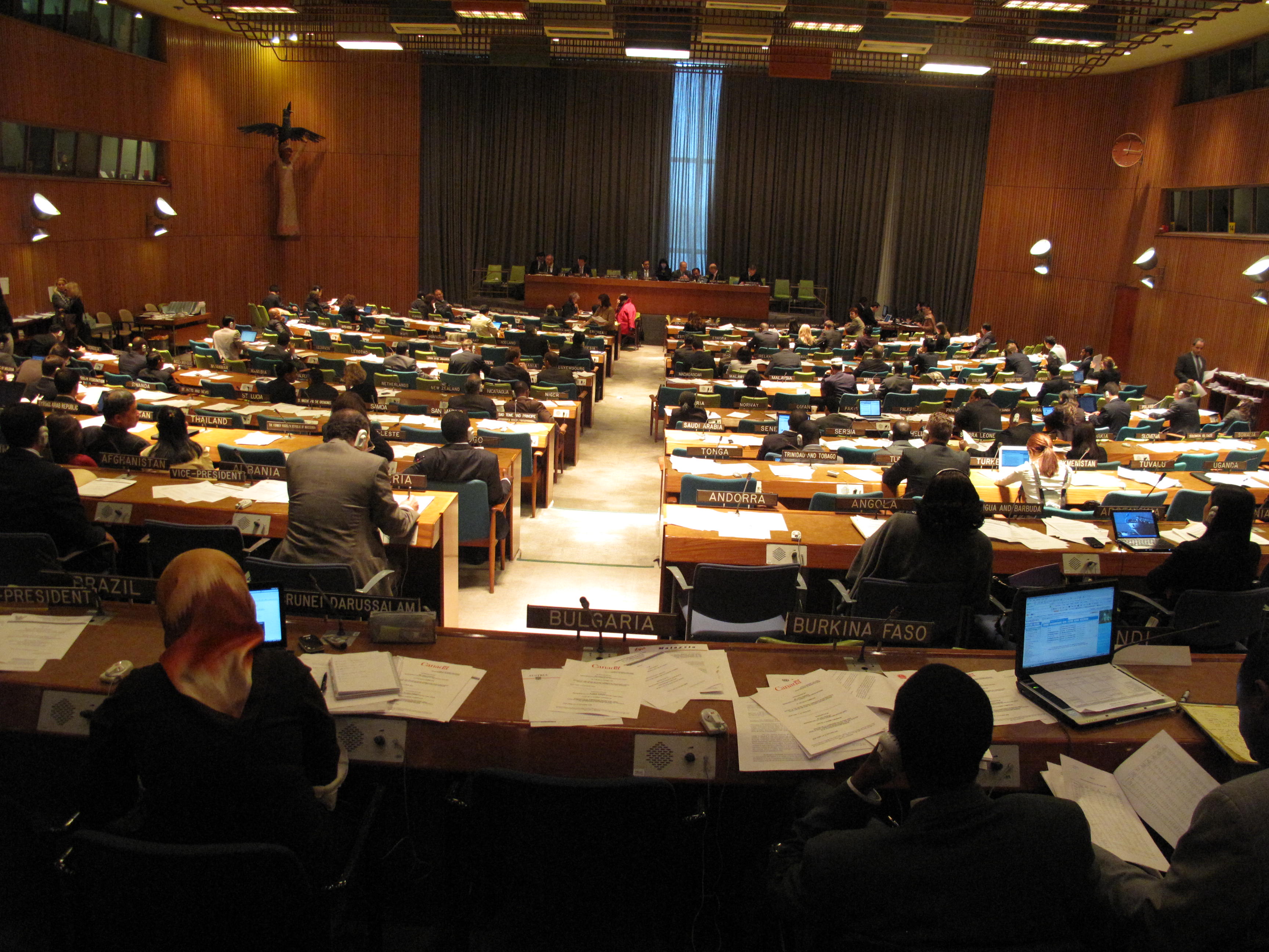 The UN 6th Committee Room
