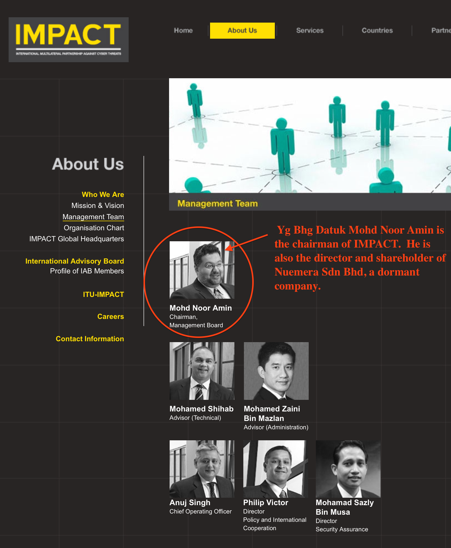 Datuk Amin magemenACT